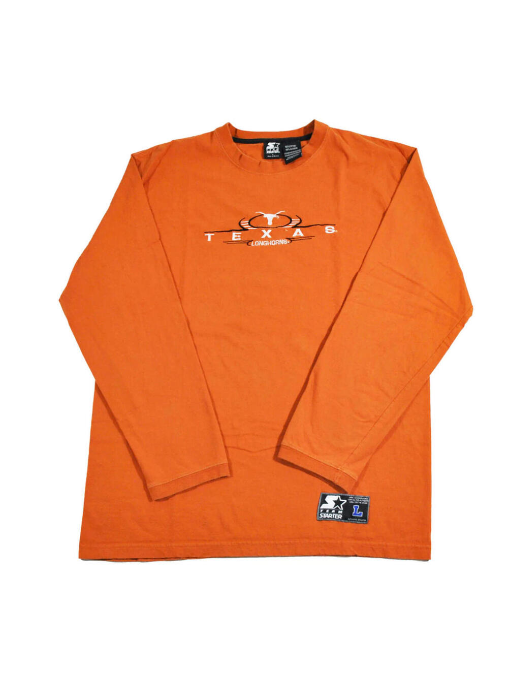 Vintage Texas Longhorns NCAA Football Orange  Starter Brand Shirt Size Large